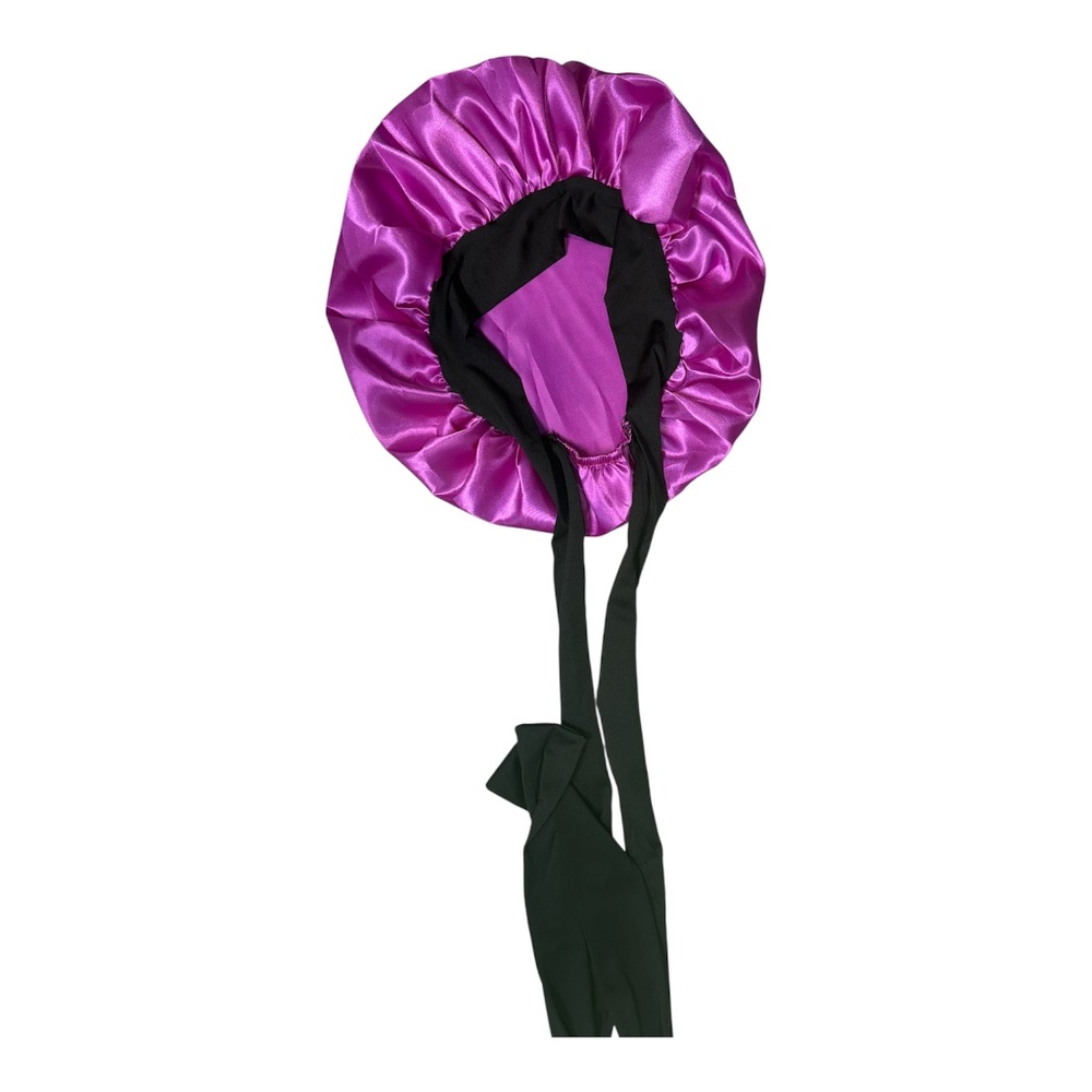 Single Layer Satin Hair Bonnet – Sleep Cap, One Size